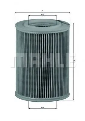 Повітряний фільтр LX455 Mahle Original